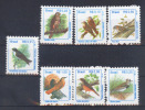 Brasil 1994 YT2200-06 **  Aves: Golondrina, Halcón, Sabiá, Palomas, Teru-teru, Chingolo, Hornero - Unused Stamps