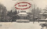 I212 - OYONNAX - Le Kiosque De La Musique Et Le Parc En Hiver - (01 - Ain) - Oyonnax