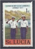 ST LUCIA 1977 1c. Sea Scouts MNH - St.Lucia (...-1978)