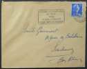 FRANCE - METZ - MARIANNE DE MULLER / 1958 OB. SECAP SUR LETTRE (ref 1382) - 1955-1961 Marianne Of Muller