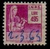 1960 / 63  - Istituto Nazionale Della Previdenza Sociale   -  Lire 495 - Steuermarken
