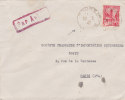 Belle Lettre Tunisie, 6f, 1947, S.A.T.A. Sousse /382 - Covers & Documents