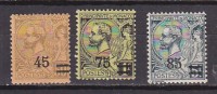 Q5067 - MONACO Yv N°70/72 * - Unused Stamps