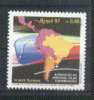 Brasil 1997 YT2340 ** Integracion MERCOSUR Por Las Comunicaciones. 25 Años TELEBRAS. Mapa - Unused Stamps