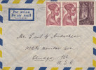 Belle Lettre A.E.F.,1954, Bouar Pour USA/657 - Covers & Documents