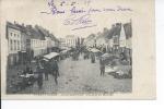 STEENVOORDE - La Grande Place - Un Jour De Marché - Steenvoorde