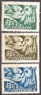 SLOVAKIA..1942..Michel # 102-104...MLH. - Unused Stamps