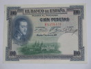 ESPAGNE. 100 Pesetas - Cien Pestas - 1.7.1925 -billet Presque Neuf !!! - 100 Pesetas