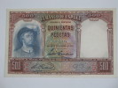 ESPAGNE - 500 Pesetas - Quinientas Pestas - 25.4.1931 .El Banco De Espana. - 100 Peseten