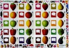 GREAT BRITAIN - 2006  FUN FRUIT AND VEG. GENERIC SMILERS SHEET   PERFECT CONDITION - Hojas & Múltiples