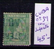 CUBA 1877 - ALFONSO XII - EDIFIL Nº  39 - Kuba (1874-1898)