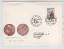 Finland FDC 19-4-1967 Uusikaupunki 1617 - 1967 With Cachet And Sent To Sweden - FDC