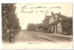 91  MENNECY LA GARE TIMBREE 1904 BON ETAT VOIR SCAN - Mennecy