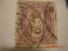 NORWAY, SCOTT# 45, 25 ORE VIOLET, USED - Gebruikt