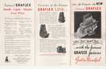 B0661 - Brochure Illustrata MACCHINA FOTOGRAFICA GRAFLEX Anni '30 - Cameras