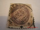 DENMARK, SCOTT#33,  50 ORE BROWN & VIOLET, USED - Usado