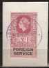 UK 1960  - Foreign Service - British Embassy - DJAKARTA - Service