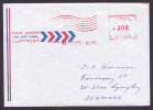 Congo Airmail Par Avion MG 10850 POINTE-NOIRE TMS Cancel Cover 1983 To LYNGBY Denmark M.V. "Pep Star" (2 Scans) - Other & Unclassified