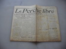 Le Perche Libre Samedi 21 Octobre 1944 - Francés