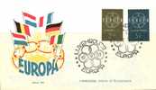 LUXEMBOURG 1959 EUROPA CEPT FDC - 1959