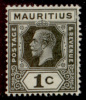 Maurice (mauritius) George V 1C MH - Mauricio (1968-...)