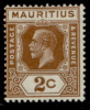 Maurice (mauritius) George V 2C MH - Maurice (1968-...)