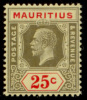 Maurice (mauritius) George V 25C DieII MH - Maurice (1968-...)