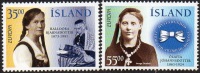 CEPT / Europa 1996 Islande N° 797 Et 798 ** Les Femmes Célèbres - 1996