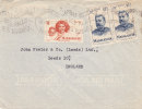 Belle Lettre Madagascar 1955, Tananarive Pour L’Angleterre /716 - Lettres & Documents