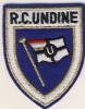 ECUSSONS - ALLEMAGNE - Rowing - Club UNDINE ( Aubord Du Lac De Constance)  - écusson Brodé - TTB - Canottaggio