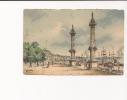 CPA BARRE-DAYEZ  ,  Barday , BORDEAUX Les Colonnes Rostrales ,3022 B - Barday