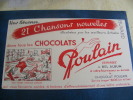 BUVARD...CHOCOLAT POULAIN..BON VOYAGE MONSIEUR DUMOLET - Chocolat