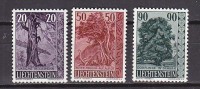 Q1972 - LIECHTENSTEIN Yv N°339/41 ** ARBRES - Unused Stamps