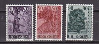 Q1972 - LIECHTENSTEIN Yv N°339/41 ** ARBRES - Ungebraucht