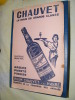 BUVARD...CHAUVET LE HAVRE..  LE RHUM DE GRANDE CLASSE....PROPRIETE DE LA COMPAGNIE DES ANTILLES - Schnaps & Bier