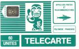 TELECARTES - POLYNESIE FRANCAISE - TELECARTE POLYNESIE FRANCAISE TIKI 60 UNITES  ** - Französisch-Polynesien