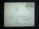 LETTRE TP 50 OBL. 19-MAI-33 FORT DE FRANCE MARTINIQUE + REEXPEDITION - Cartas & Documentos