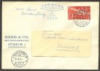 SWITZERLAND, PRO AERO STAMP FROM 1946 ON COVER - Erst- U. Sonderflugbriefe