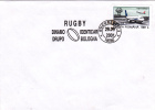RUGBY 2001,MATCH ; DINAMO DRUPO - IDENTICAR BOLOGNA ,PMK  ON COVER,BUCHAREST ROMANIA. - Rugby