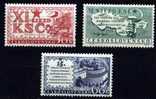 CS 1958 Mi 1075-1077 ** Yt 959-961 - Unused Stamps
