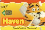 TELECARTES - ROYAUME-UNI - GBA296A(1998) £2 (sie37) HAVEN Holidays (exp.03/2000) - BT Algemeen