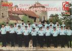 CALENDRIER DES POMPIERS DE  GEVREY CHAMBERTIN 2000 - Grossformat : 1991-00