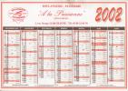 CALENDRIER BOULANGERIE A LA PARISIENNE  RIGAUD BEAUNE 2002 - Groot Formaat: 2001-...