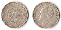 PAYS-BAS  21/2  GULDEN 1931  ARGENT  QUALITE ! - 2 1/2 Gulden