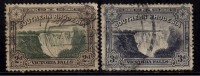 Southern Rhodesia Used 1932, Set Of , Victoria Falls, - Rhodesia Del Sud (...-1964)