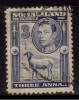 Somaliland Protectorate Used 1938, Portrait To Left, , Farm Animal, Sheep, 3a Bright Blue - Somaliland (Protettorato ...-1959)