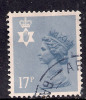 NORTHERN IRELAND GB 1984 17p GREY BLUE USED STAMP SG N143..( H687 ) - Noord-Ierland