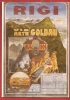 N443 Reproduction Affiche Fahrplan Bahn Train Rigi Via Arth Goldau 1910. Non Circulé. Globetrotter 3611 - Arth