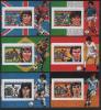 GUINEA-BISSAU  World Cup-82(Rossi,Zico,Kampes) Set 6 De Luxe S/Sheets  Imper   MNH - Sonstige & Ohne Zuordnung