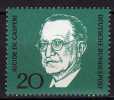 Porträt Alcide De Gasperl Italien 1968 BRD 555 Aus Block 4 ** 1€ Todestag Von Bundeskanzler Adenauer Stamp Of Germany - Sir Winston Churchill